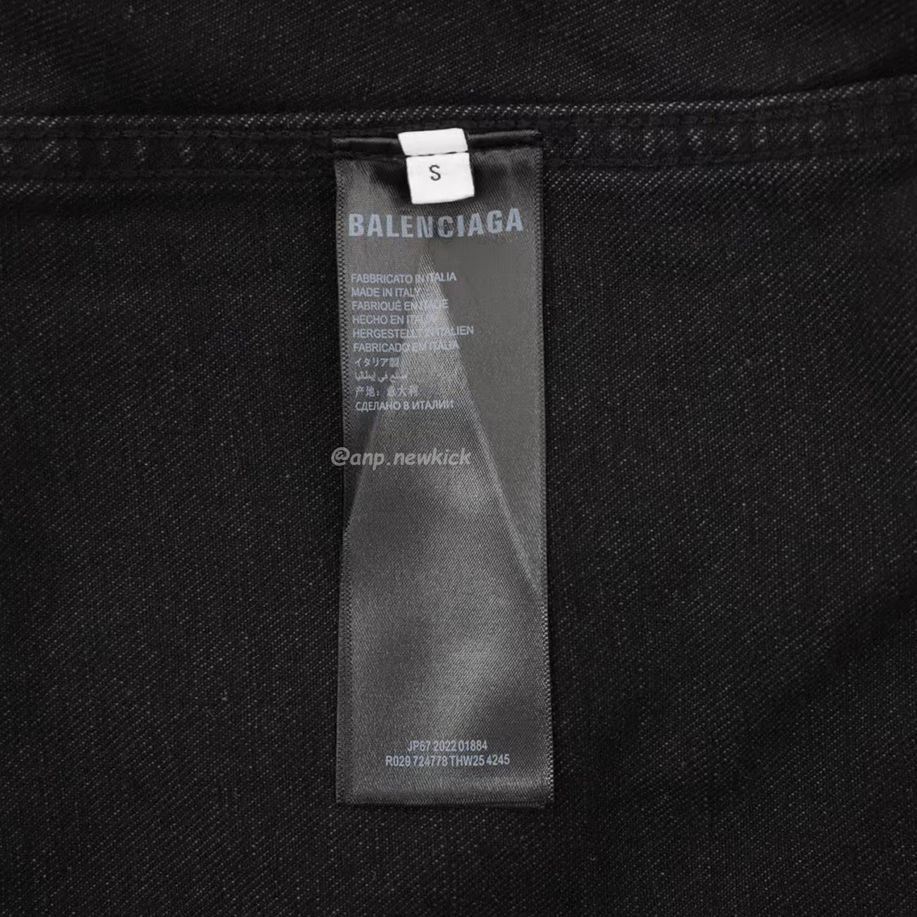 Balenciaga Hooded Denim Hoodie (3) - www.newkick.vip